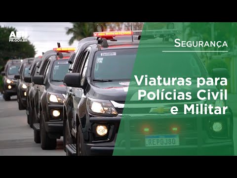 Viaturas Polícia Civil e Polícia Militar