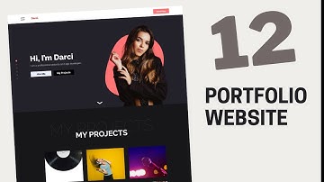 How To Design A Responsive Portfolio Website Using HTML, CSS & JavaScript [Part 12]