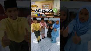 RAYA CHECK CHALLENGE ✅ Oleh Geng Buzz 🐝 #raya2026