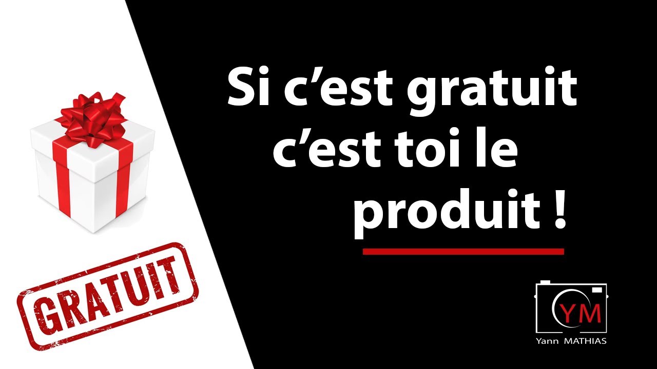 Cours photos : si c'est gratuit, c'est toi le produit - YouTube