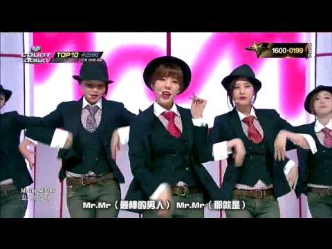 [LIVE 繁中字] 140306 少女時代 (SNSD) - Mr.Mr. @ Comeback Stage