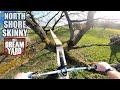 BUILDING AND RIDING A SKINNY NORTH SHORE STYLE FEATURE - MTB DREAM YARD