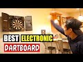WIN.MAX Electronic Soft Tip Dartboard REVIEW And Demonstration | Dartboard Set with Cabinet