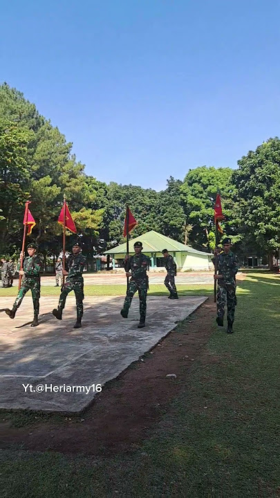 Latihan Bendera penjuru #tentara #army #tni #tniad #shorts #short #fypシ゚viral #fyp #fyy #fypyoutube