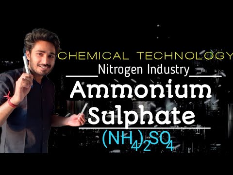 Ammoniumsulfat Flowskema | Nitrogenindustrien | Gødning | Kemisk teknologi | Lec 7