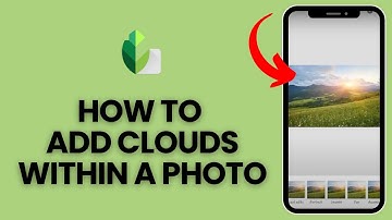How to Add Clouds within a Photo on Snapseed-2024?