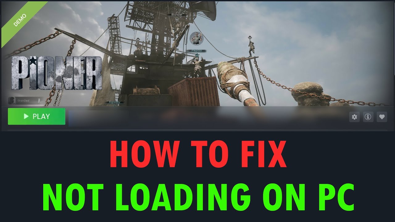Fix PIONER Demo Not Loading/Stuck on Loading Screen On PC - YouTube