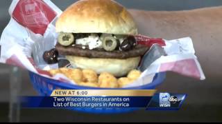Two Wisconsin college restaurants get high rankings for its burgers