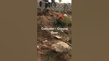 Building in Ghana; Foundation works|| casting of Concrete || +233(0)508217315 #construction