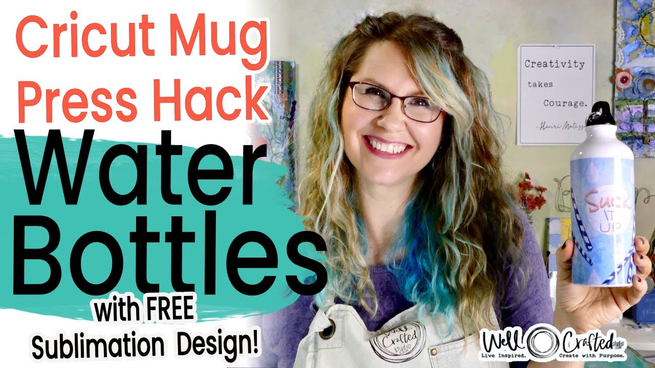 Sublimation Hack: Sublimate a Skinny Tumbler with the Cricut Mug Press 