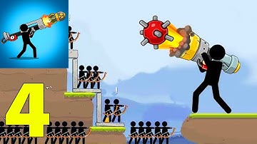 Boom Stick: Bazooka Puzzles Android iOS Gameplay Part 4