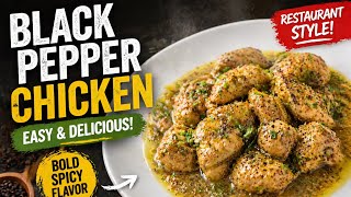 Warning Black Pepper Chicken Karahi Recipe