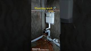 concealed sistan install #sorts #pipelining #drainagepipe #plumbingtime #plumbing