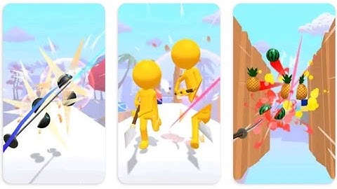 Samurai Slash - Run & slice (by ketchapp) gameplay