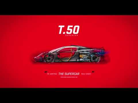 T.50 Supercar Announcement by Gordon Murray Automotive