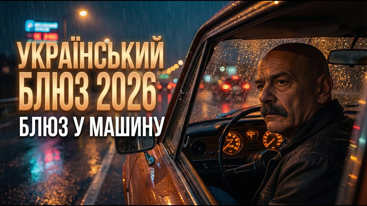 Новий Український блюз 2026 | Сумний та Красивий Акустичний Блюз | Збірка в машину