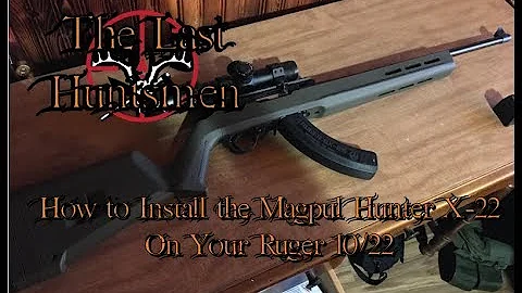 How to Install the Magpul Hunter X-22 Stock On Your Ruger 10/22