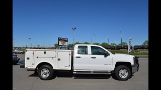 23260 2015 Chevy 2500  4x4 with Kois brothers Fiberglass service body