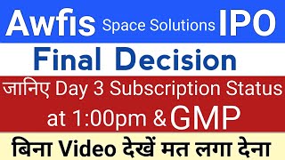 Awfis Space IPO | Awfis Space IPO GMP Subscription GMP | Stock Market Tak | Awfis Space IPO GMP