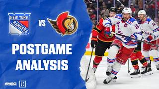 Rangers Slow Start Results In 7-4 Loss To Sens | New York Rangers