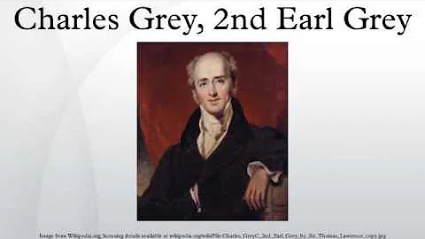 Charles Grey, 2nd Earl Grey