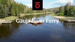 Gauja River Ferry - Latvia Overland - Bucket List