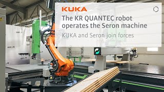 Робот Kr Quantec Управляет Машиной Seron. Kuka Объединяет Усилия С Польским Производителем Машин