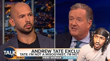 Andrew Tate Gets Into HEATED Debate W/ Piers Morgan Over Misogyny Allegations
