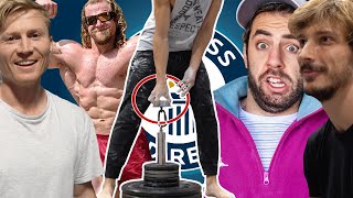 Random Guy Beat us All at GRIP STRENGTH  World Record?