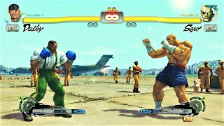 Dudley vs Sagat (Hardest AI) - Ultra Street Fighter IV