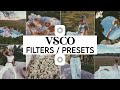 5 FREE AESTHETIC VSCO PRESETS (filters + settings)