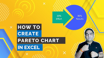 How to create Pareto Chart or Pareto Diagram  in MS Excel |  Pareto Analysic | 7 QC Tools Video 2