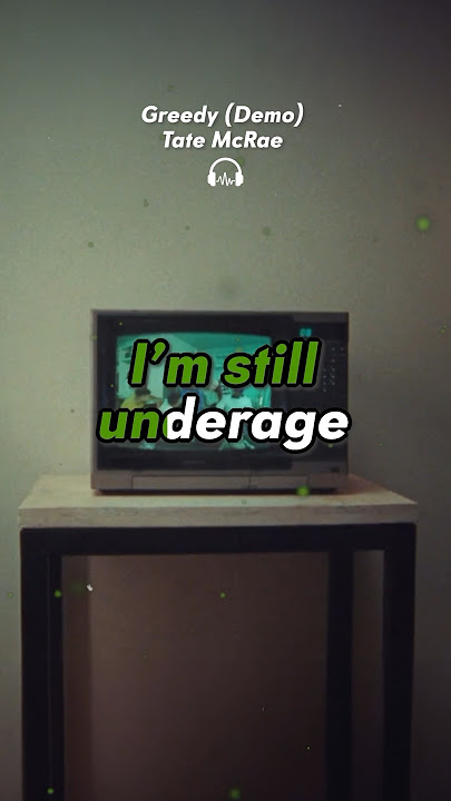 ‘Greedy' by Tate McRae: The Version You Didn’t Hear 🤔 #tatemcrae #music