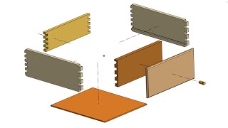 How to design a drawer-Onshape for woodworking