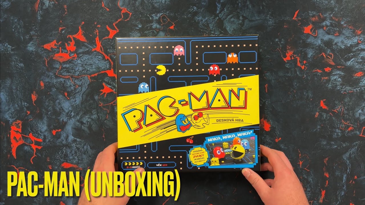 Pac-Man Desková hra (Unboxing) - YouTube