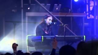 Lisa Cuthbert - This Corrosion (Acoustic Cover) live at Amphi Festival 2012
