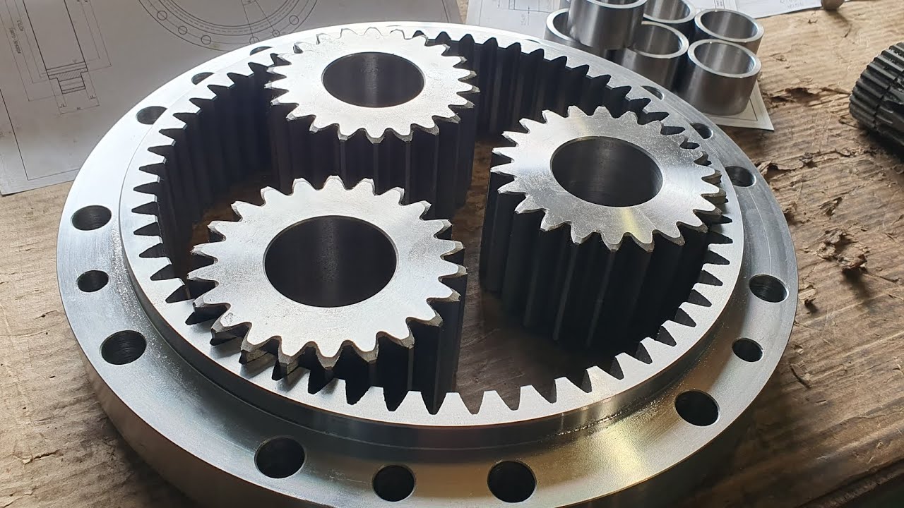 Шестерни планетарного редуктора м 4,5