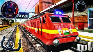 Indian Train Simulator 3D 🚆 | Extreme Train Driving Skills & Passenger Transport Journey 💨 | #games screenshot 4