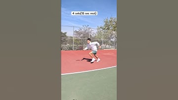 Speed and Agility Training for Tennis: Try This Box Drill! 🏃‍♂️🔥 #tennis #footwork #agility #speed