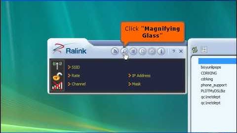 Procedure on how to install WU NETA 003 R Wireless N WIFI Settings in Windows Vista