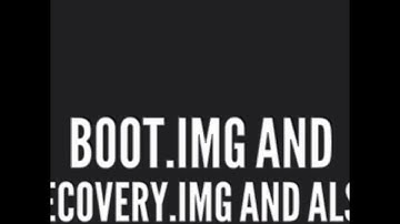 Unpack/Repack boot.img with your android phone