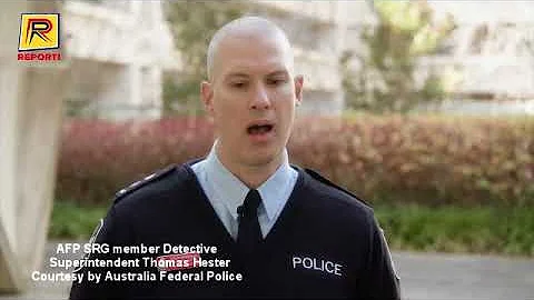 AFP SRG member Detective Superintendent Thomas Hes...