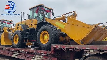 Two SDLG 956 Used Wheel Loaders Delivered and Cleaned — Ready for Sale!