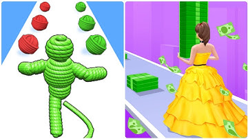 Adventure Gameplay Rope Man 3D Vs Money Run 3D  🟣🍒🟣Max Levels New Update Gameplay ATY789