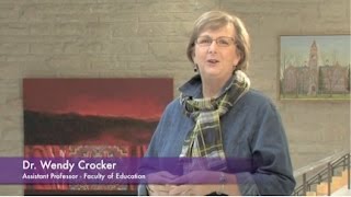 MPEd in Early Childhood Education - Dr. Wendy Crocker