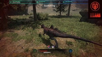 Path of Titans | 1v2 | Conca vs Kentro + Deinon