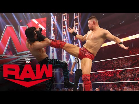 Mustafa Ali vs. The Miz: Raw, April 25, 2022