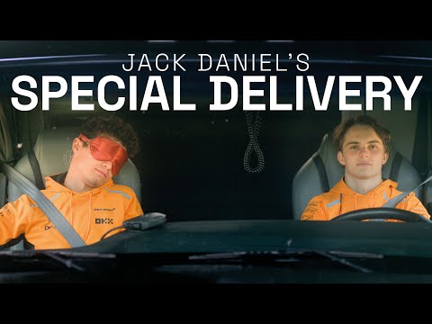 Special Delivery with Lando Norris and Oscar Piastri | #VegasGP