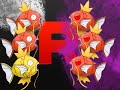 Magikarp vs Magikarp Team GO Rocket battle