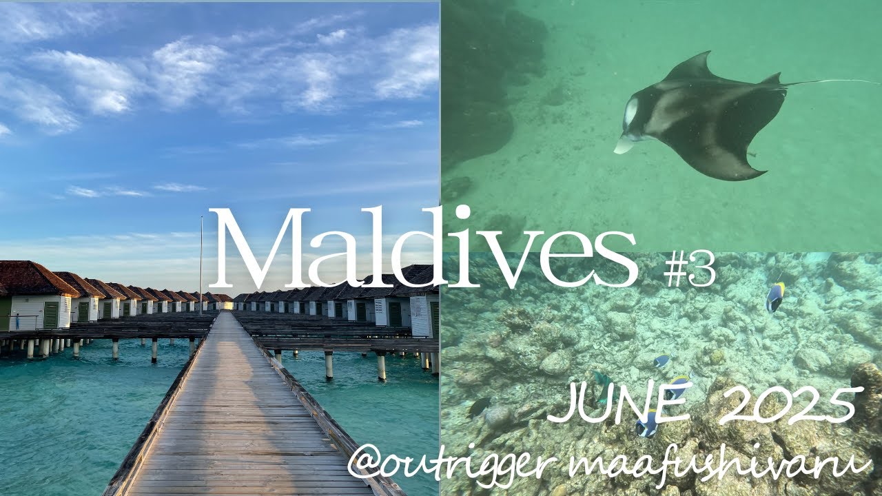 【モルディブひとり旅③ 滞在2.3日目】海と贅沢な空間を楽しむ旅@アウトリガー　マーフシヴァル　モルディブ
